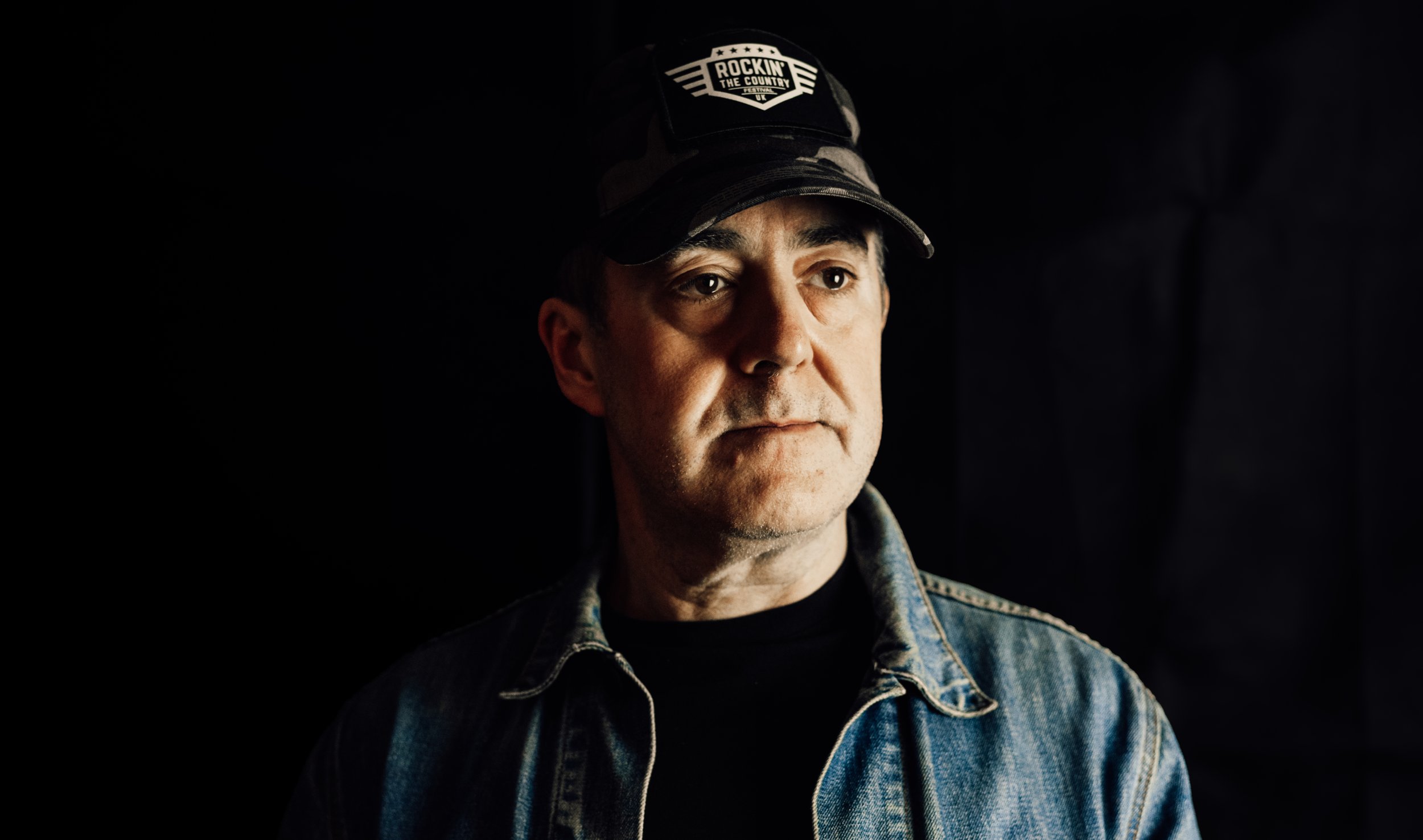 Studio portrait of Dan Jones